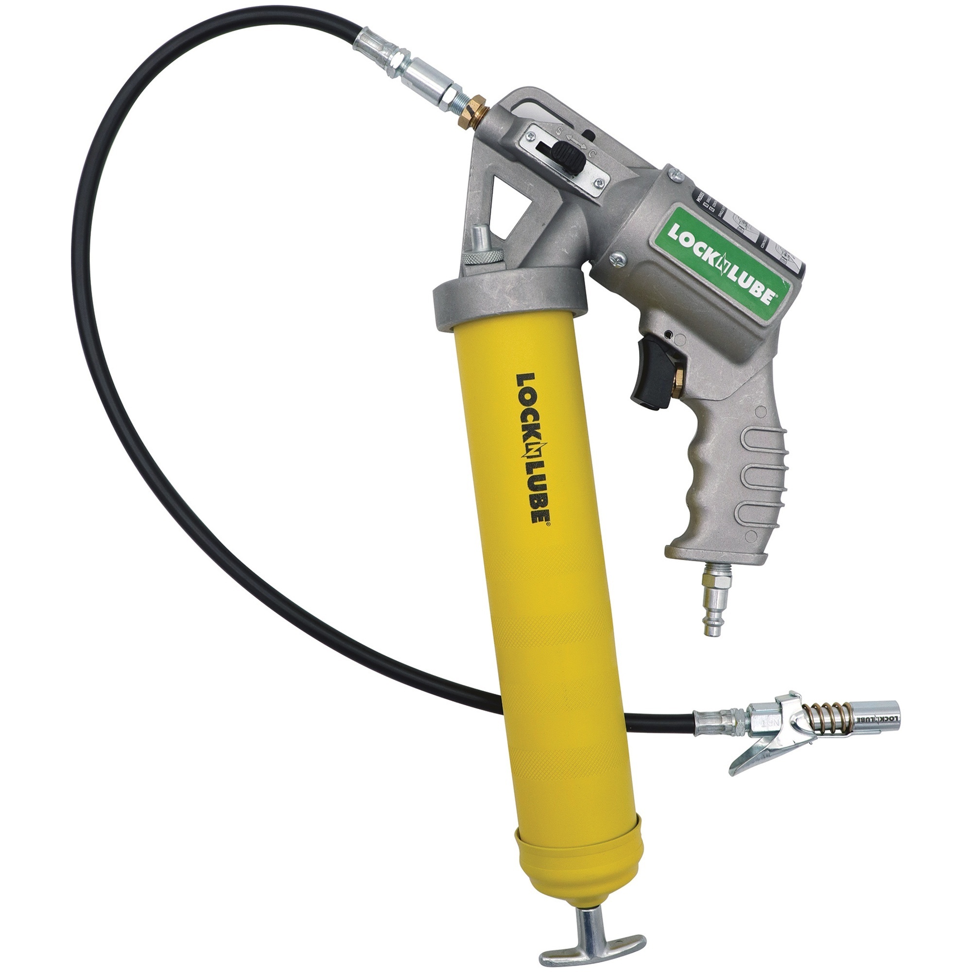 LockNLube 2-in-1 Pneumatic Grease Gun - Model LNL262